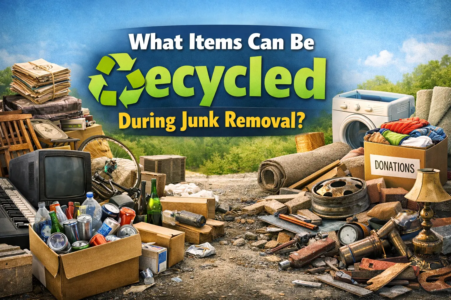 What Items Can Be Recycled During Junk Removal