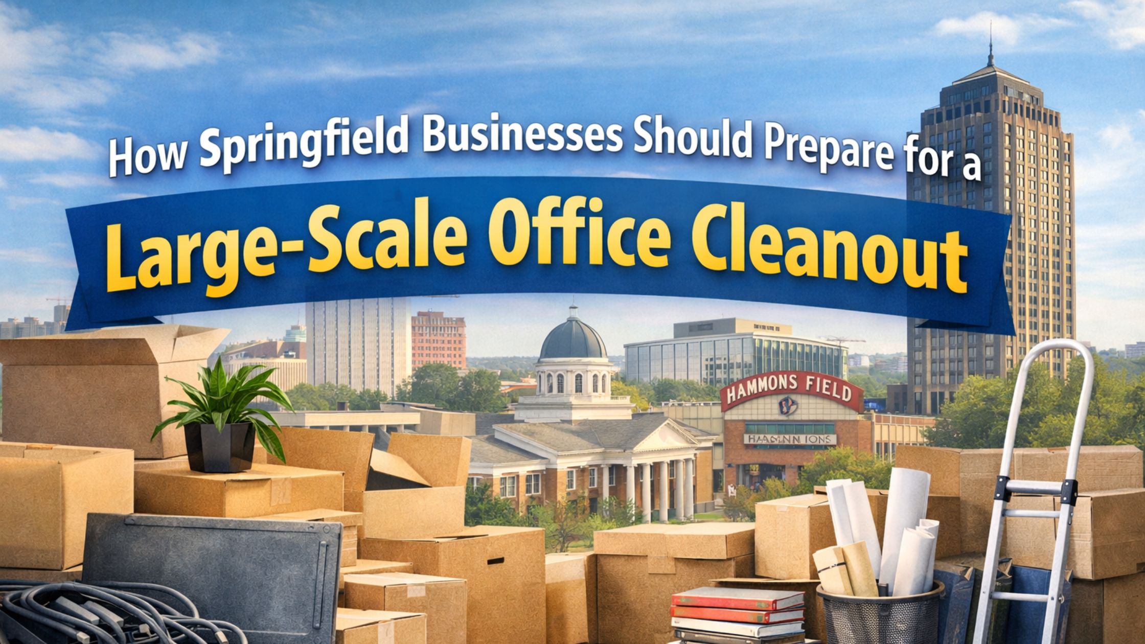 How Springfield Businesses Should Prepare for a Large-Scale Office Cleanout
