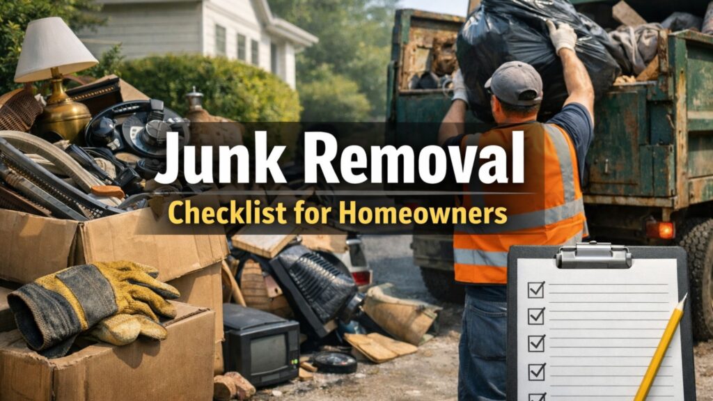 Junk Removal Checklist for Homeowners