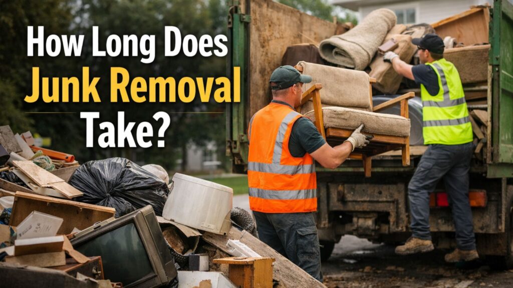 Find out how long junk removal takes