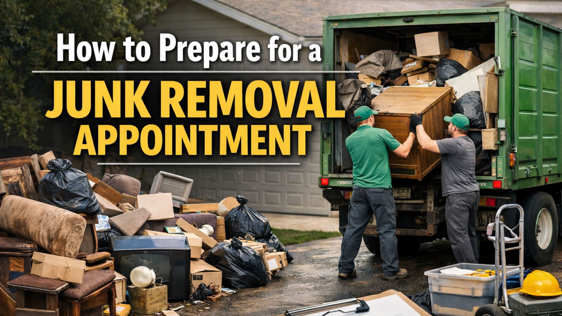 Prepare for a Junk Removal Appointment